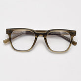 Osric TR90 Vintage Square Eyeglasses Frame Rectangle Frames Southood Olive Green